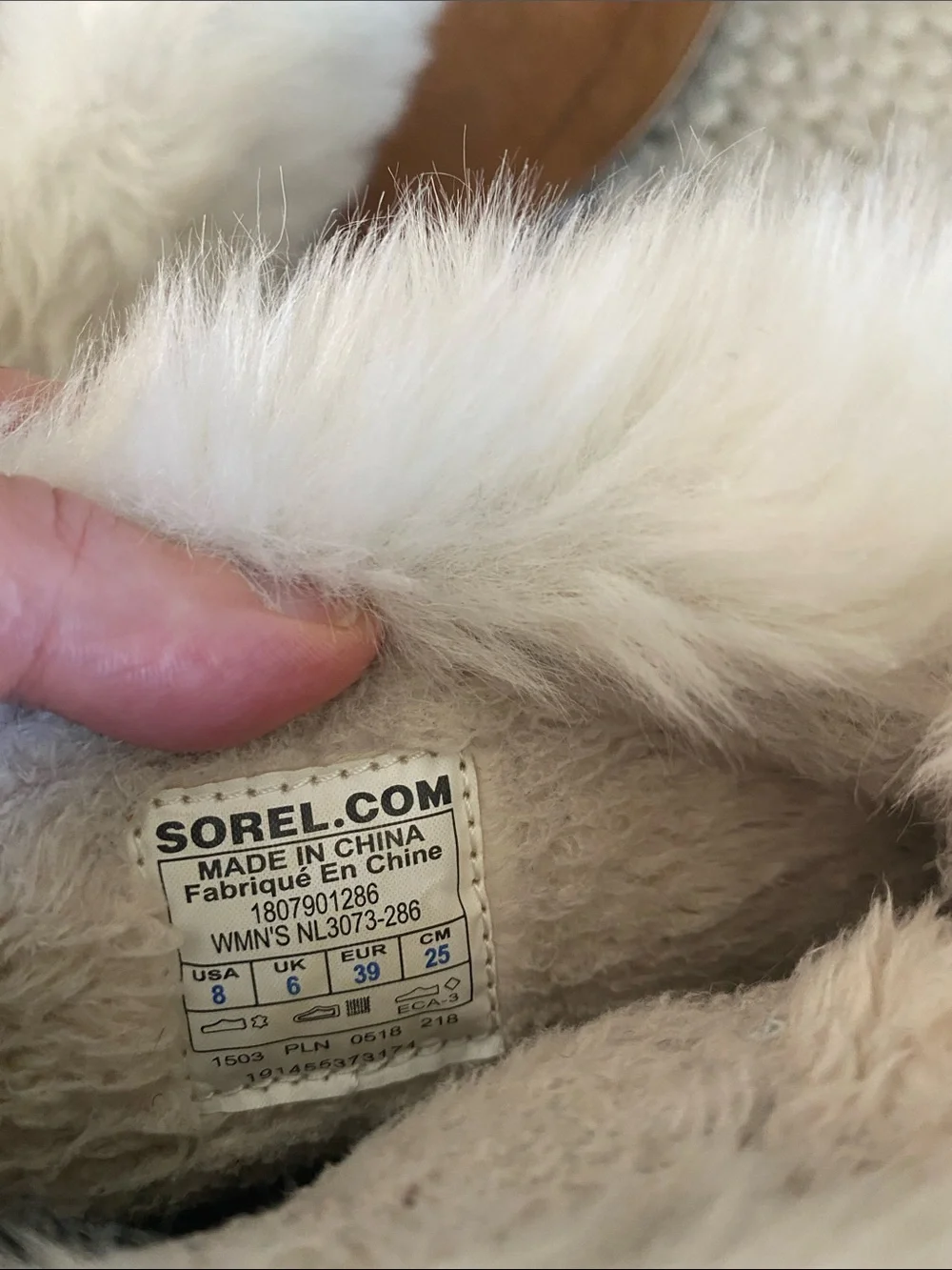 Sorel Chestnut Suede Shearling Out n About Ankle Boots, 8